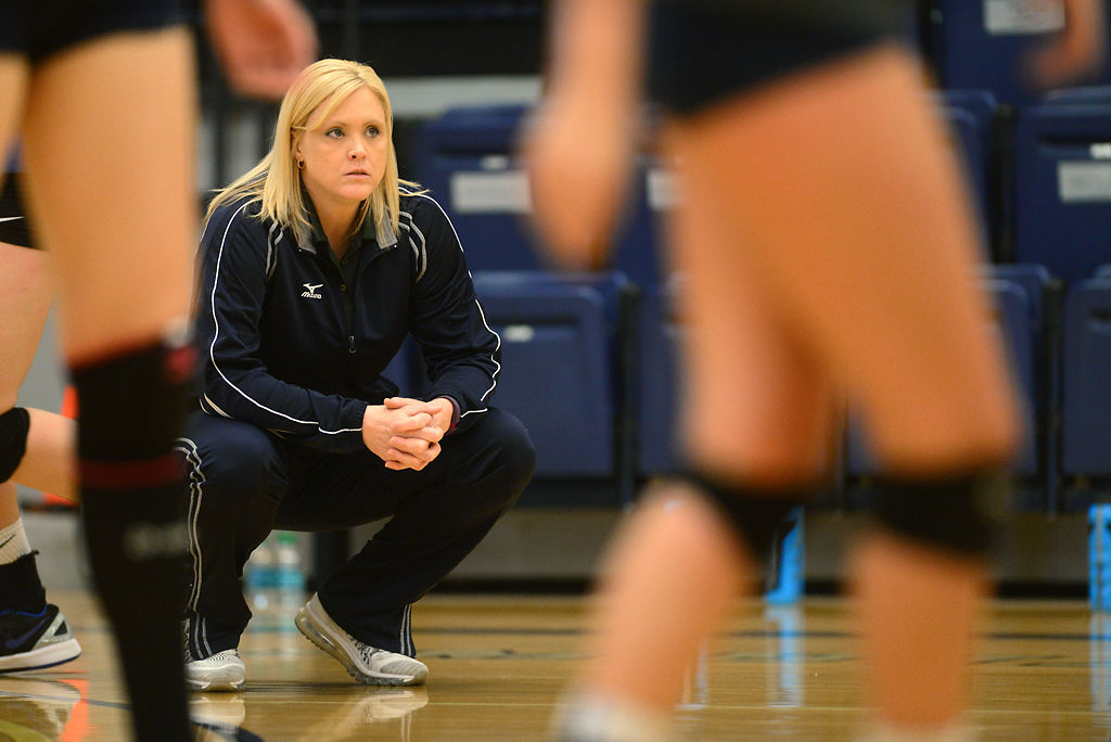 Melinda Wrye-Washington observes her team
